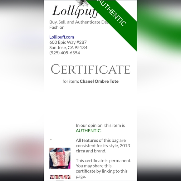 Additional photos CHANEL Leather Ombre GST Tote - Picture 16 of 16